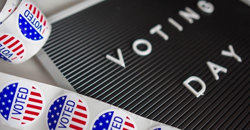 voting sticker